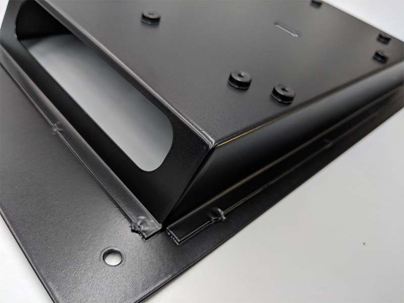 TJC prototype metal casing